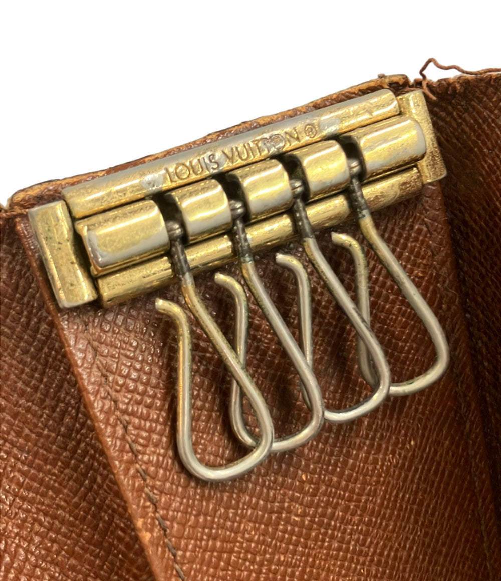 訳あり LOUIS VUITTON 4連キーケース ミュルティクレ 4 モノグラム M62631 レディース メンズ ルイ・ヴィトン