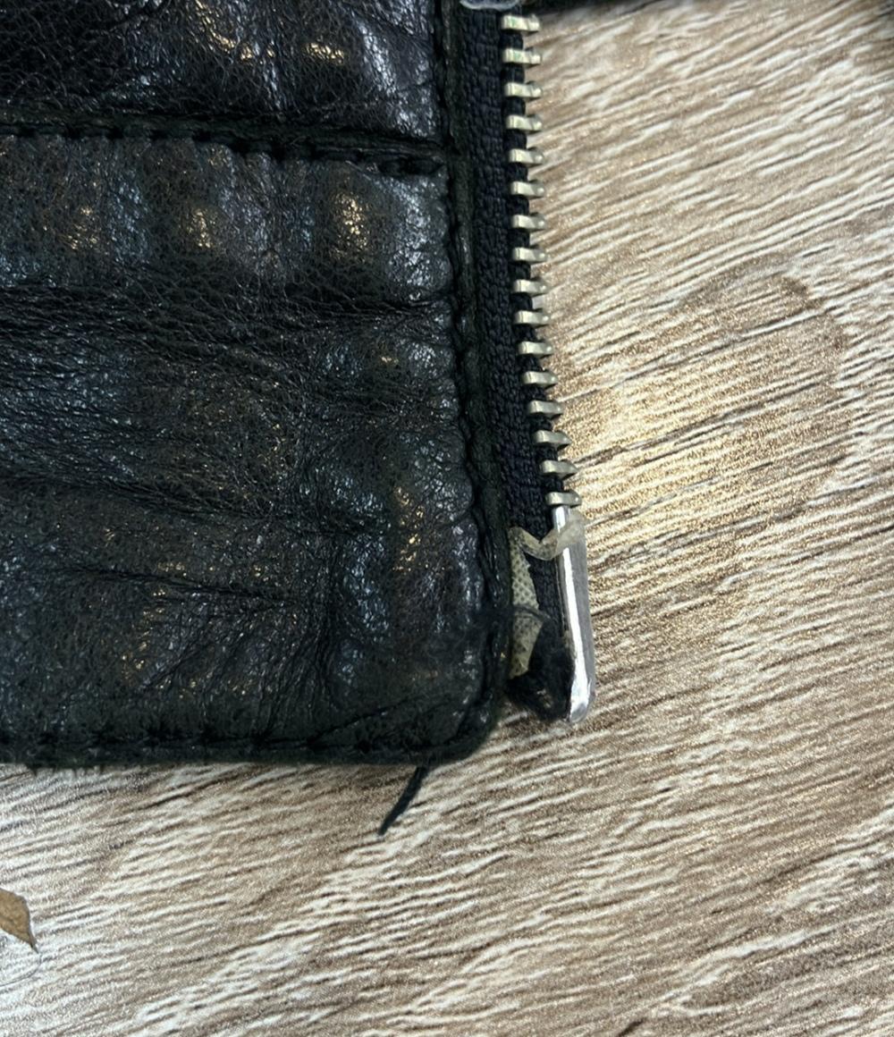 訳あり UNITED ARROWS シングルライダースジャケット 1125-199-3843 レディース SIZE S ユナイテッドアローズ