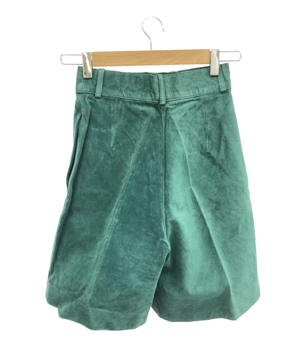 ハーフレザーパンツ レディース SIZE 4 (XS) David Hollis