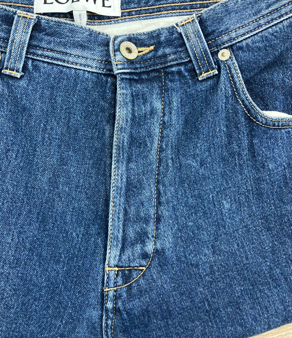 LOEWE バケロス ストーンウォッシュド デニムパンツ H2172181IB メンズ SIZE 50 ロエベ