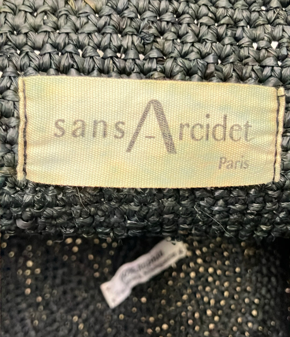 美品 Sans Arcidet トートバッグ かごバッグ レディース サンアルシデ