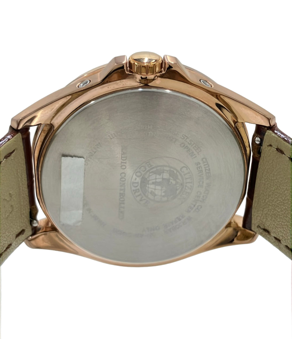 CITIZEN 腕時計 ソーラー ブラック H145-S099111 メンズ シチズン