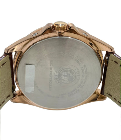 CITIZEN 腕時計 ソーラー ブラック H145-S099111 メンズ シチズン