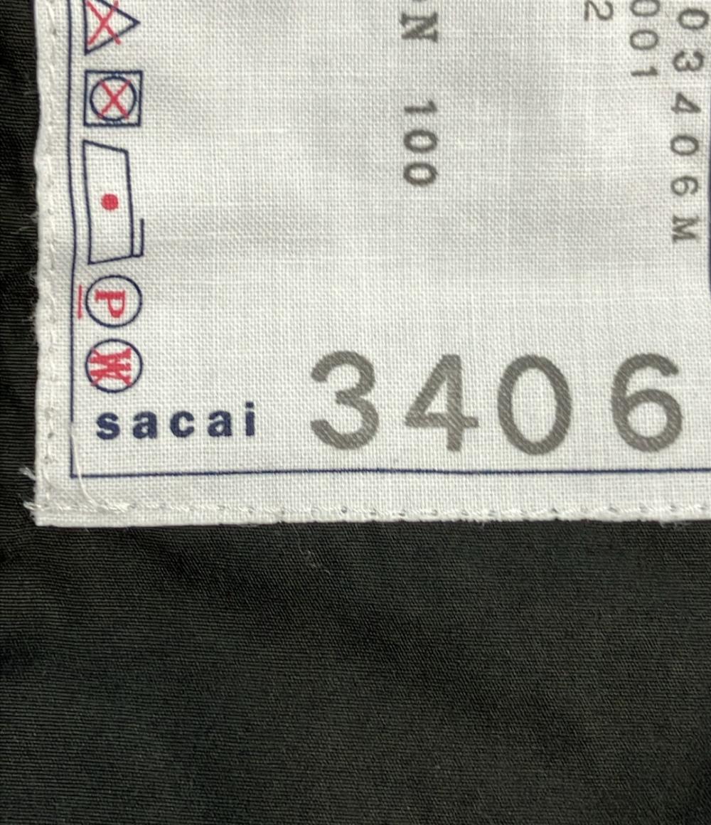 Sacai 半袖Tシャツ カットソー Cotton Poplin Pullover Shirts 24SS 24