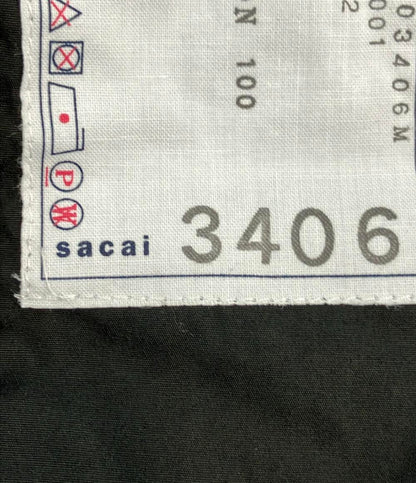 Sacai 半袖Tシャツ カットソー Cotton Poplin Pullover Shirts 24SS 24-03406M レディース SIZE 2 (M) サカイ