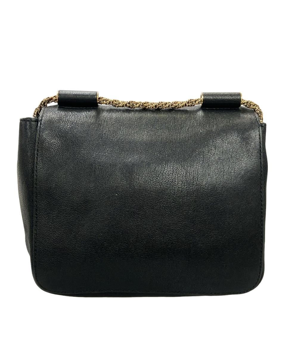 Chloe ショルダーバッグ チェーン 斜め掛け エルシー レザー レディース クロエ