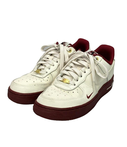 NIKE ローカットスニーカー セイル/チームレッド ウィメンズ エアフォース1 ロー 40th アニバーサリー DQ7582-100 レディース SIZE 23.5 (M) ナイキ
