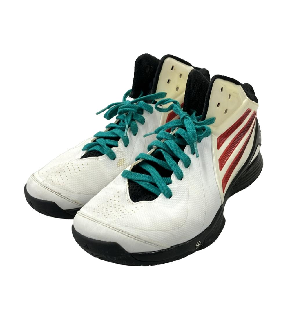 adidas ミドルカットスニーカー バスケットシューズ G98338 メンズ