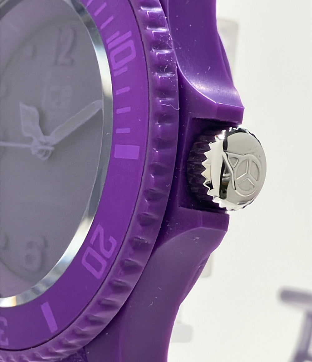 ice watch 腕時計 クオーツ パープル メンズ アイスウォッチ