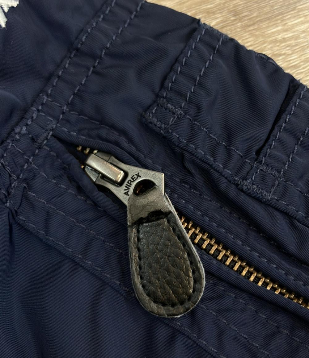 AVIREX フライトジャケット フード付き メンズ SIZE L アヴィレックス