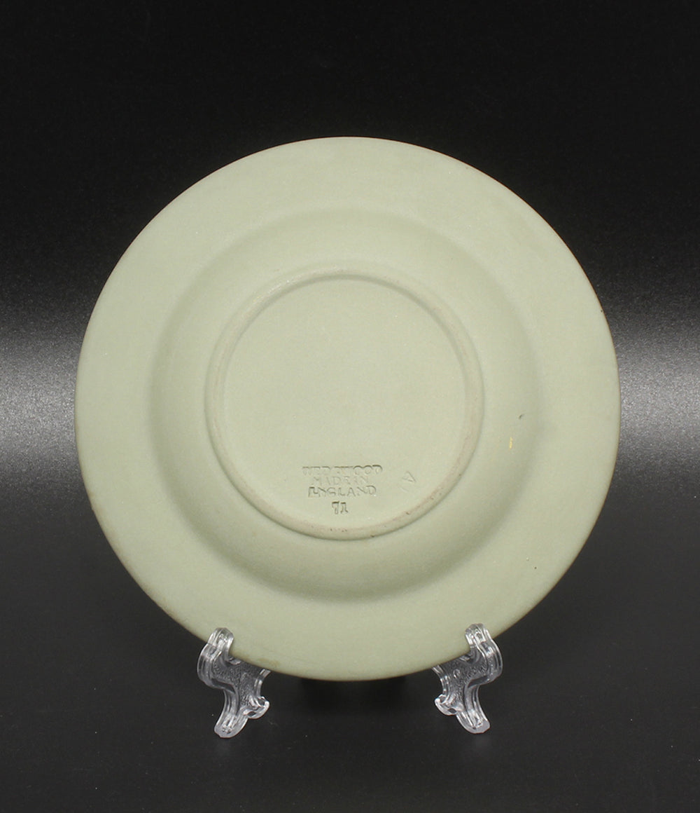 WEDGWOOD ピンディッシュ ラウンド トレイ 11cm ジャスパー セージグリーン ウエッジウッド