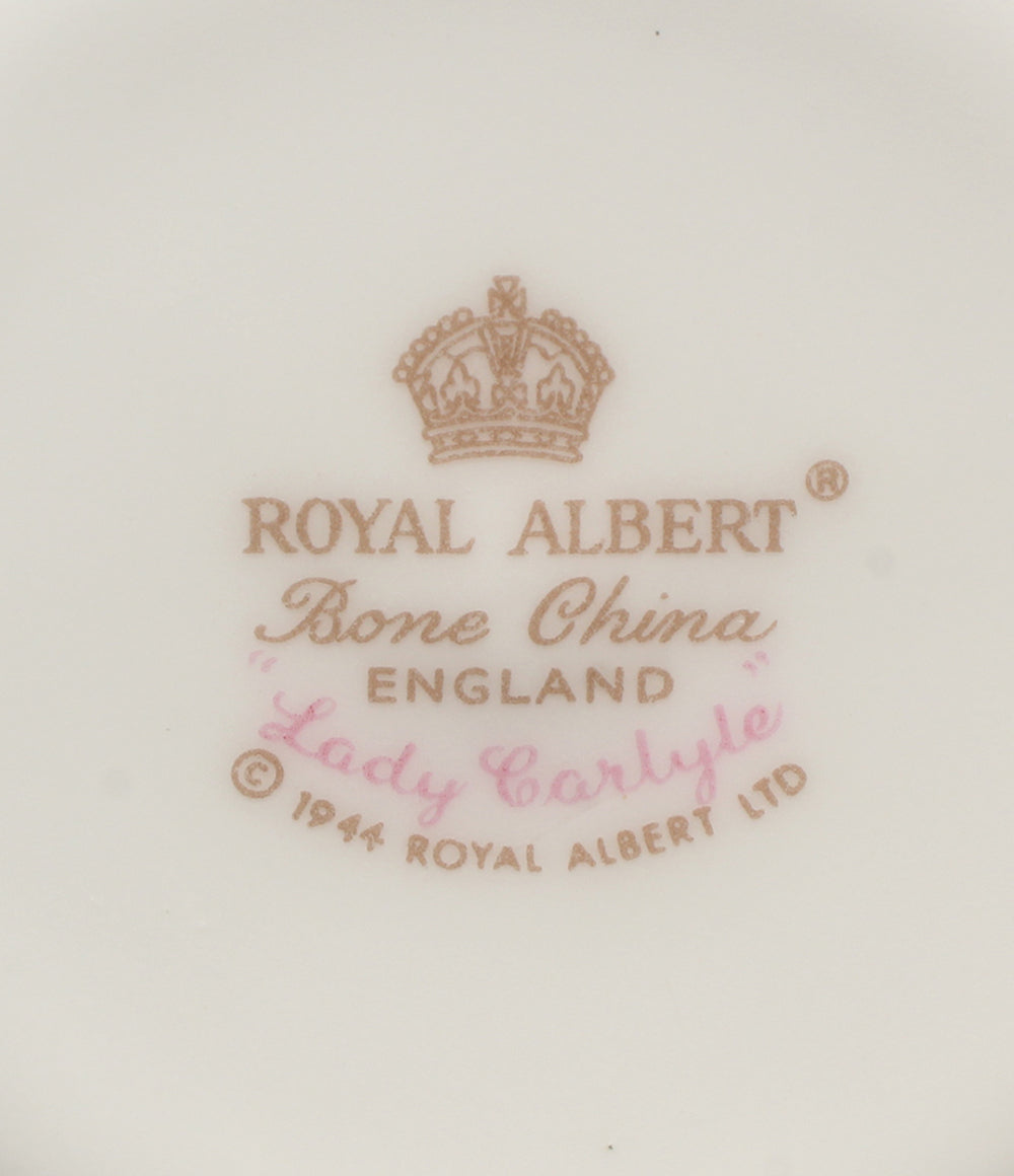 ROYAL ALBERT カップ＆ソーサー 2客セット ペア レディ カーライル ロイヤルアルバート