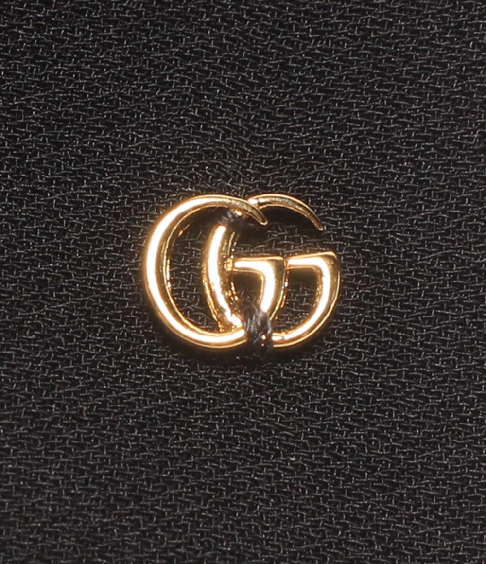 美品 GUCCI シルククレープ ボウタイ シルク100% ダブルG 660079 4G005 メンズ グッチ