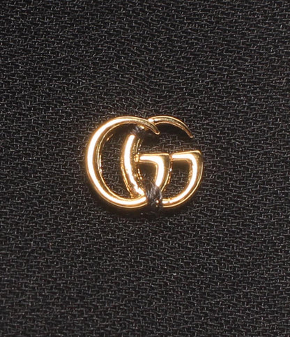 美品 GUCCI シルククレープ ボウタイ シルク100% ダブルG 660079 4G005 メンズ グッチ