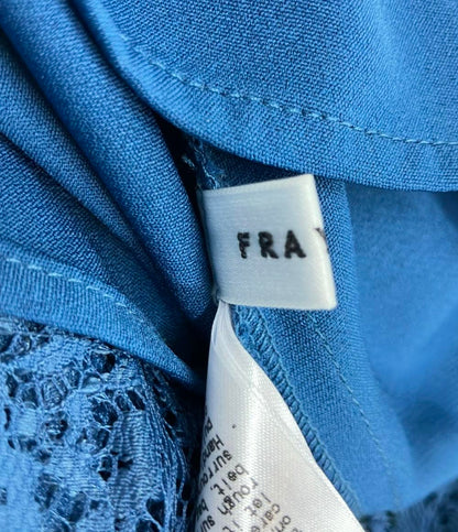 美品 フレイアイディー 総レース七分袖プリーツフレアロングワンピース レディース SIZE 1 (S) FRAY I.D