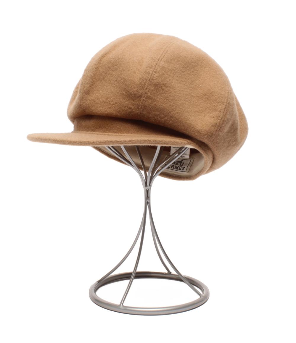HERMES キャスケット カシミヤ100％ レディース SIZE 56 エルメス