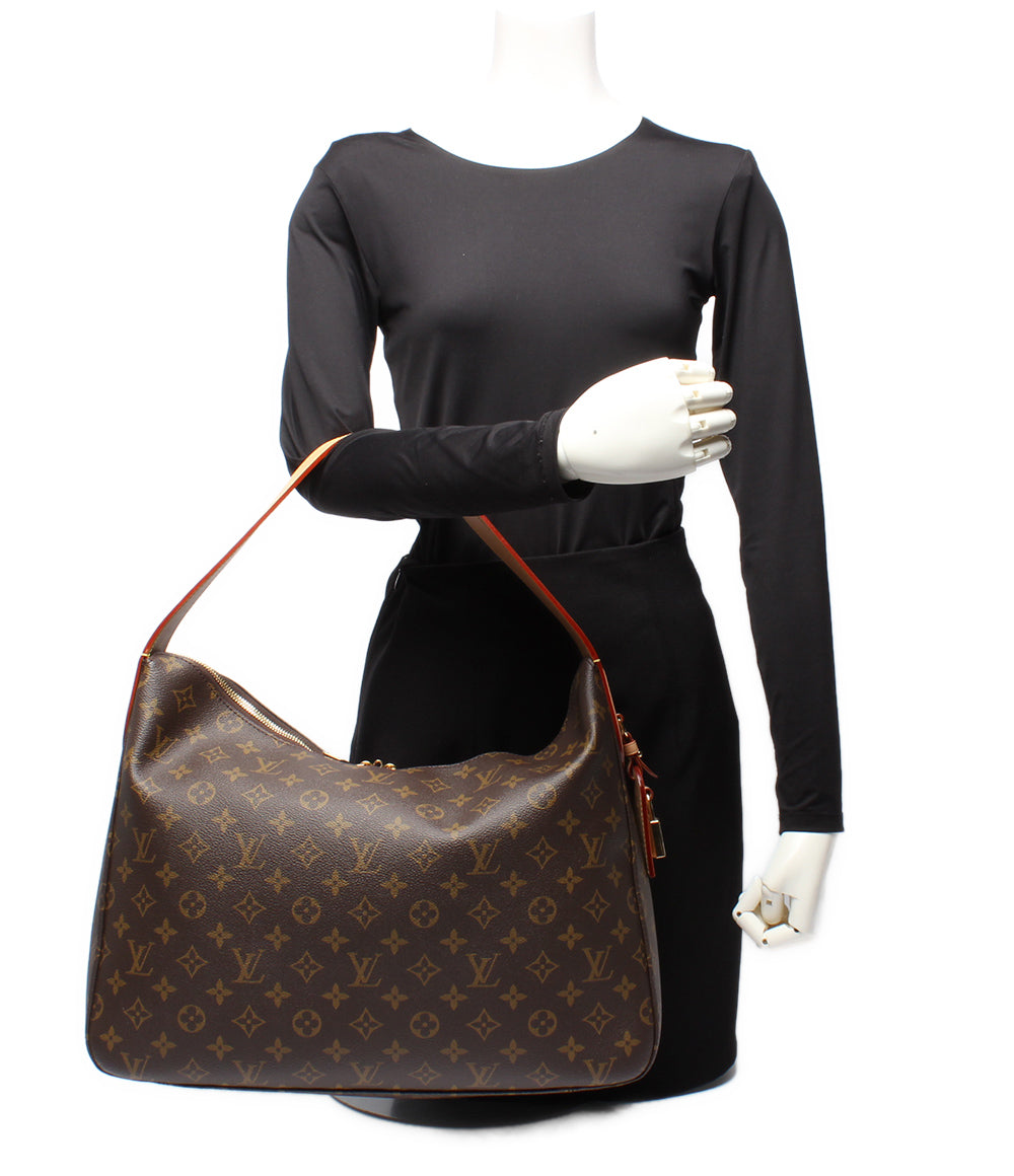 美品 LOUIS VUITTON ショルダーバッグ 肩掛け スラウチィMM モノグラム M12098 レディース ルイ・ヴィトン