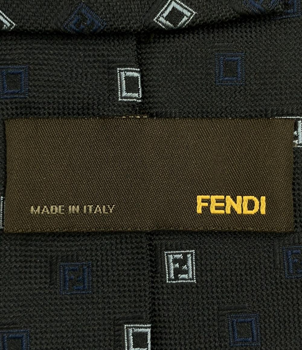 フェンディ ネクタイ シルク100% メンズ FENDI