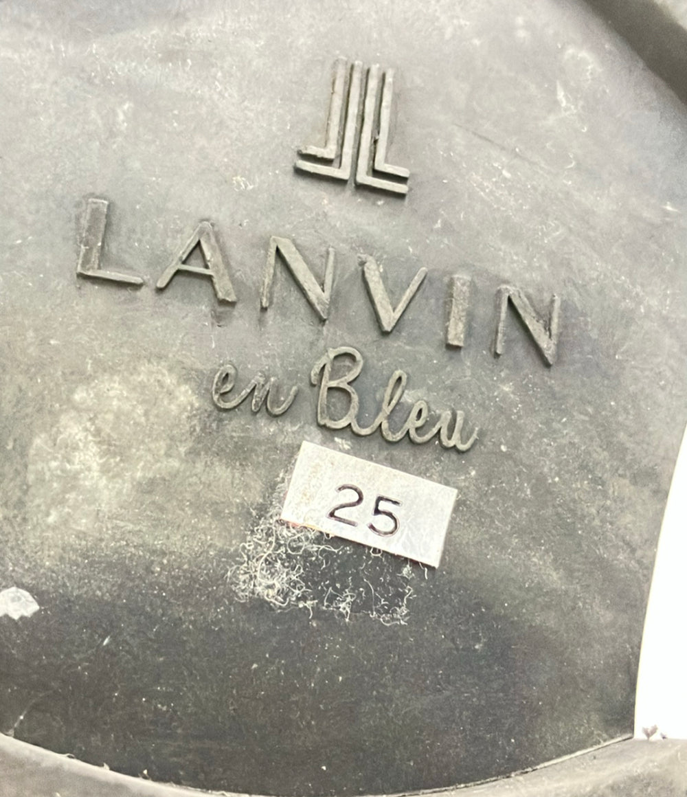 LANVIN en Bleu ショートブーツ サイドジップ メンズ SIZE 25.0 (S) ランバンオンブルー