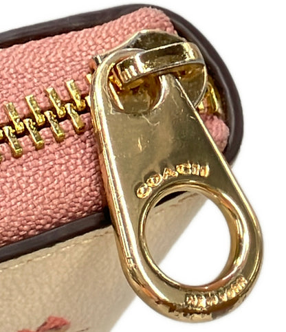 COACH ラウンドファスナー長財布 花柄 C4455 レディース コーチ