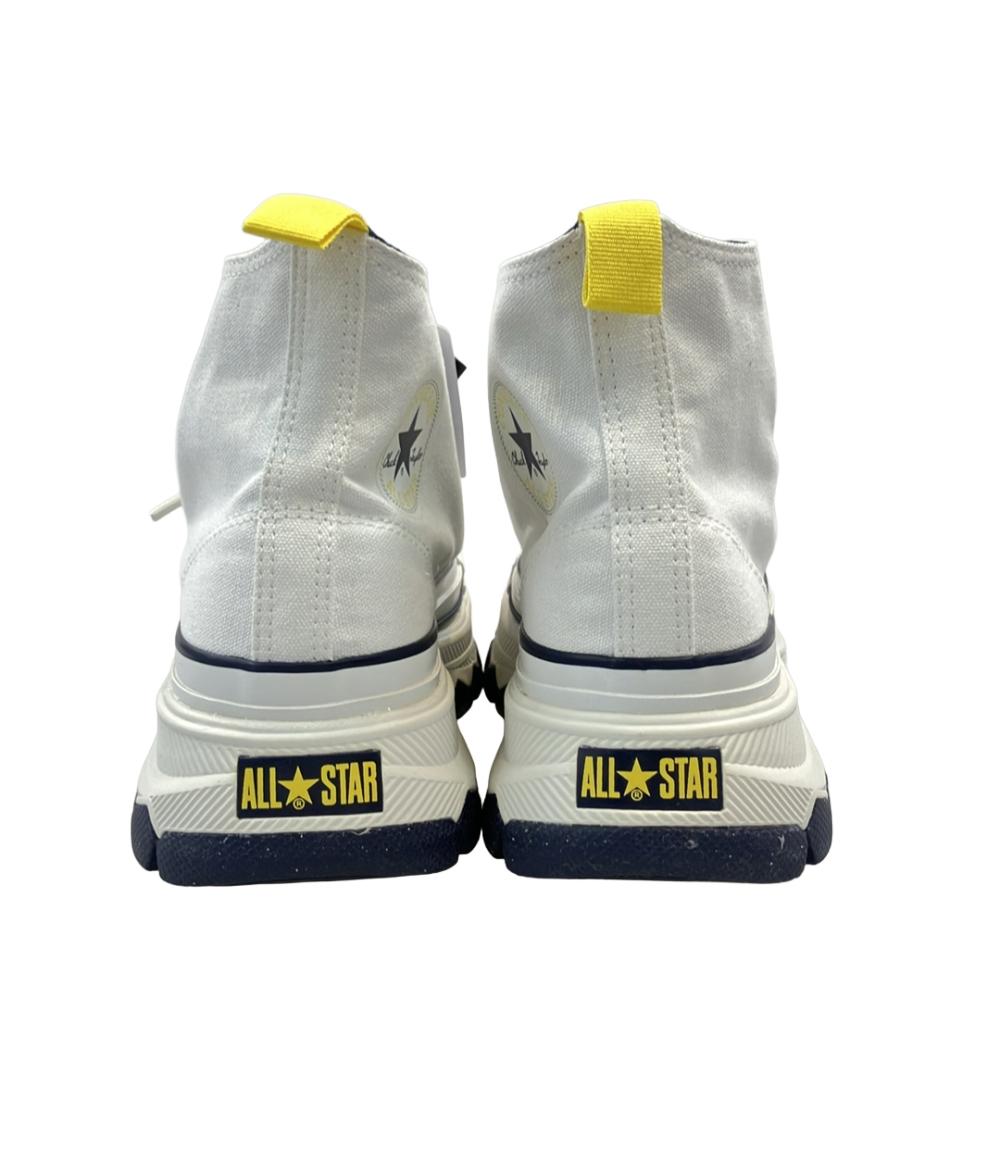 美品 CONVERSE ハイカットスニーカー 厚底 ALL STAR TREKWAVE PC HI ユニセックス SIZE 25.0 (XL) コンバース