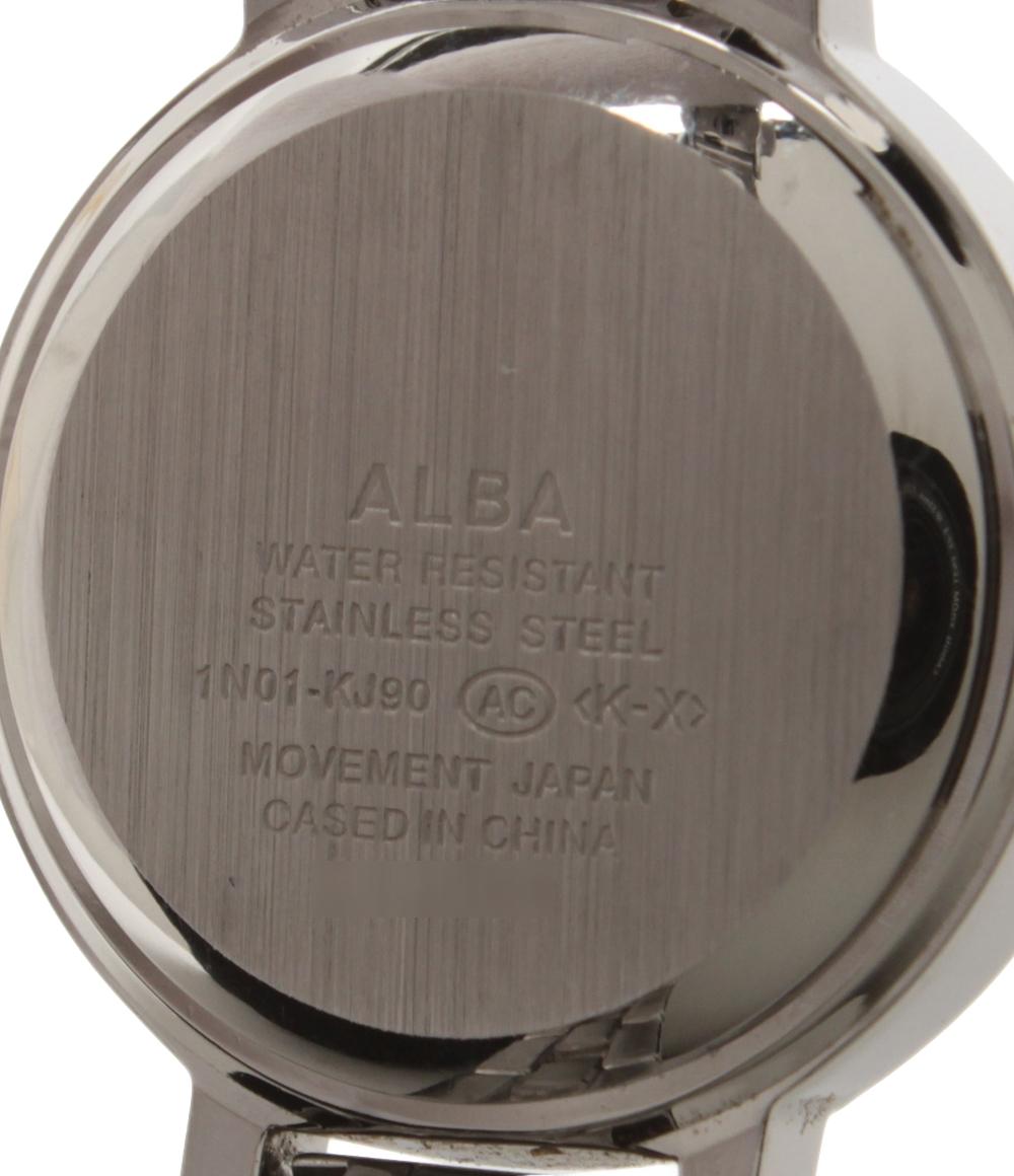ALBA 腕時計 ingenu アンジェーヌ クオーツ 1N01-KJ90 レディース アルバ