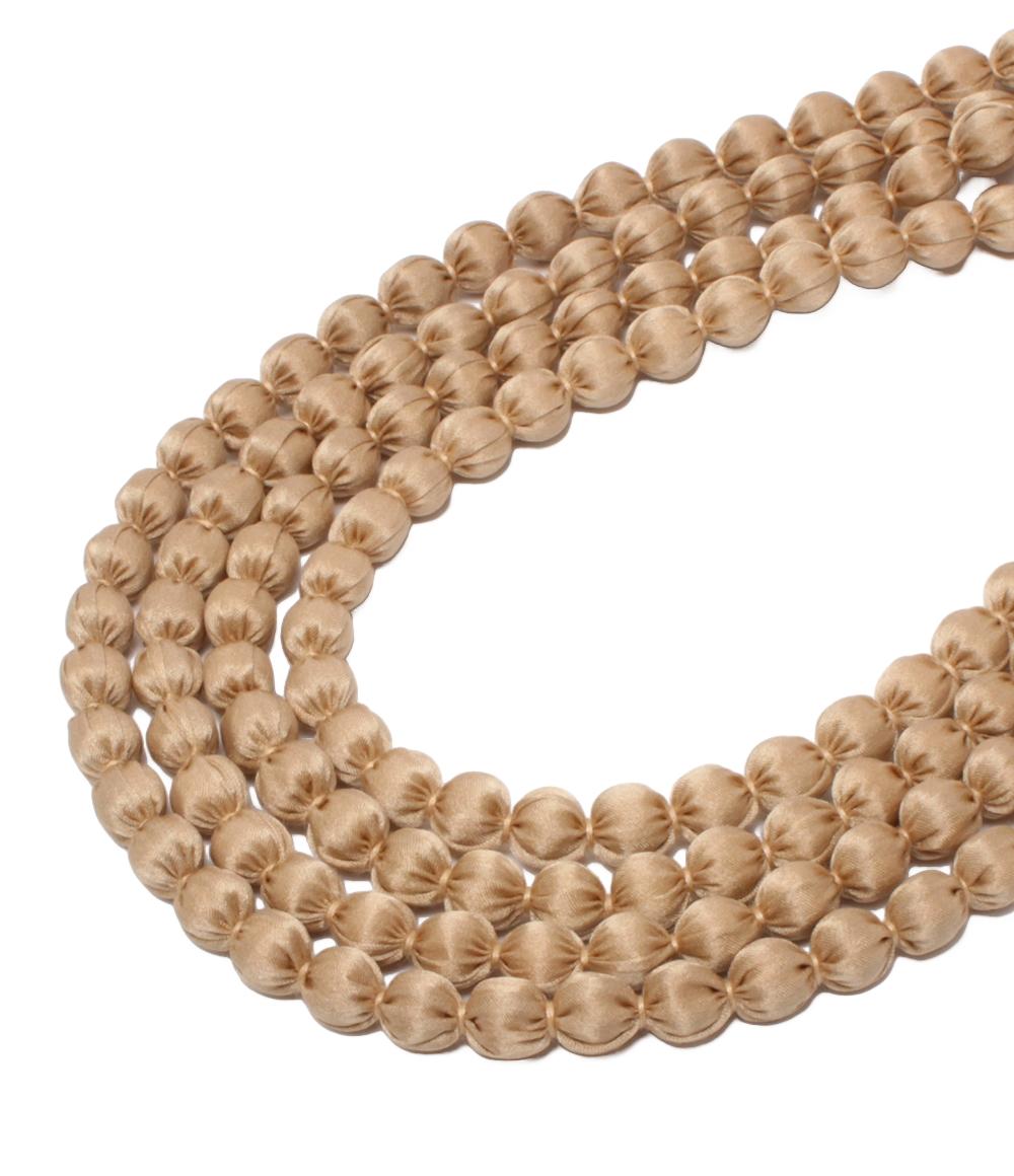 美品 シトラス ロングネックレス シルクボール レディース CITRUS