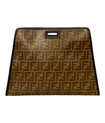 美品 FENDI ハンドバッグ ズッカ レディース フェンディ