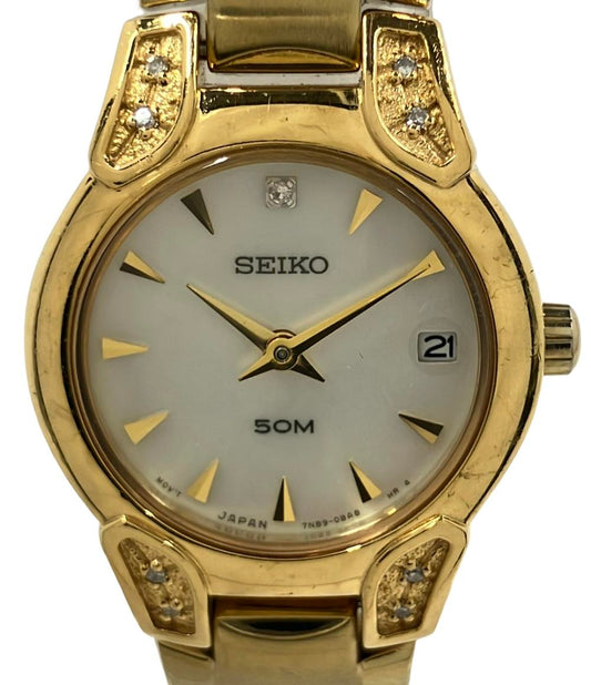 セイコー 腕時計 クオーツ シルバー 7N89-0AT0 レディース SEIKO