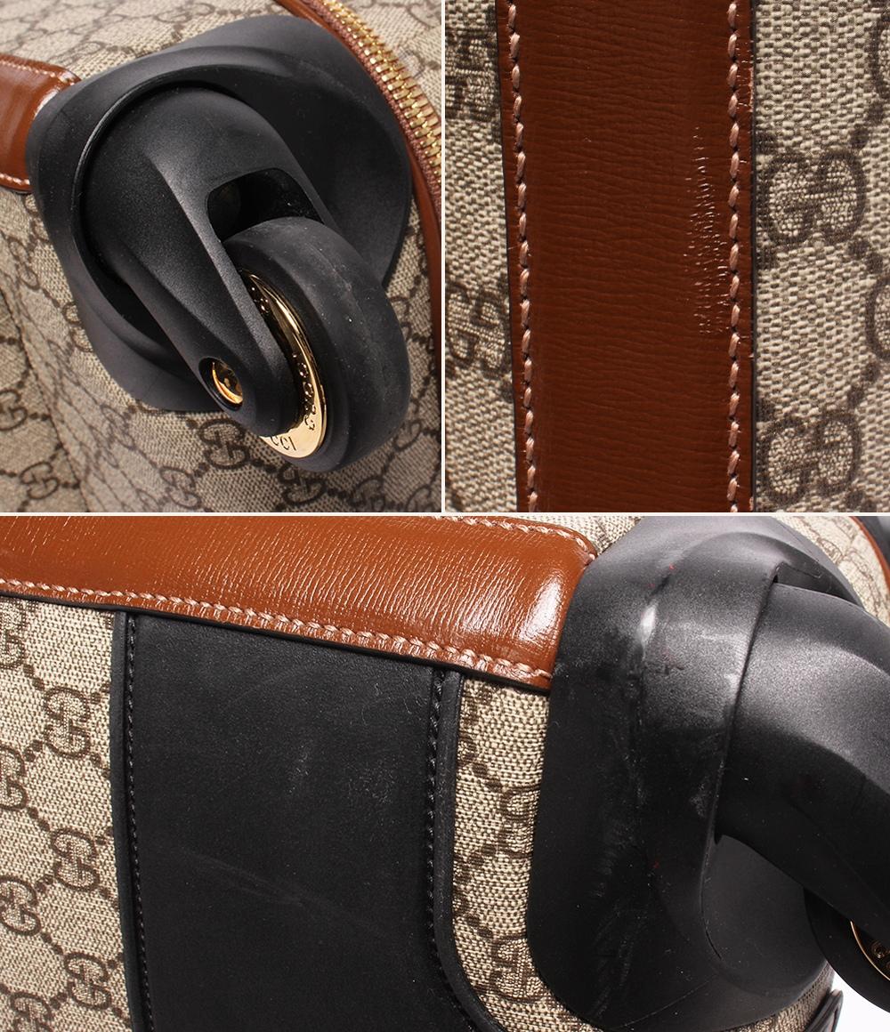 美品 GUCCI キャリーケース GGスプリーム 429038 525040 メンズ レディース グッチ