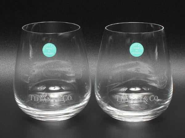 ティファニー TCO ロゴ グラス TIFFANY＆ Co. タンブラー ペア TIFFANY&Co. グラス タンブラー 2点セット ペア TCO ティファニー