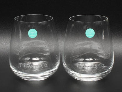 TIFFANY&Co. グラス タンブラー 2点セット ペア TCO ティファニー