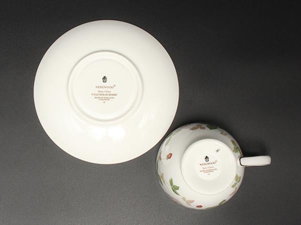 美品 WEDGWOOD カップ＆ソーサー ワイルドストロベリー ウェッジウッド