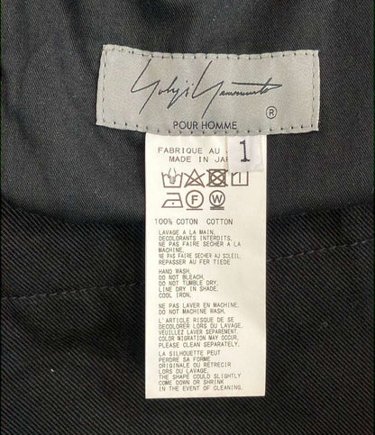 Yohji Yamamoto POUR HOMME 3本ステッチ ペインターパンツ メンズ SIZE 1 ヨウジヤマモトプールオム