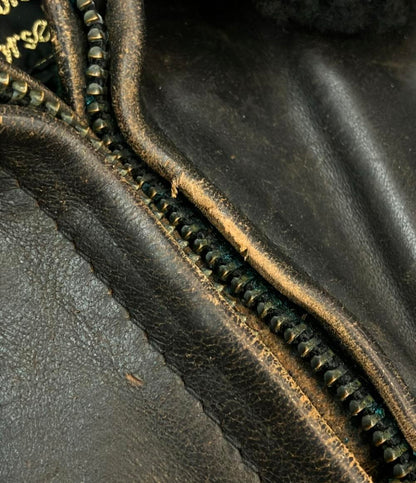 AERO LEATHER シングルライダース ライダースジャケット メンズ エアロレザー