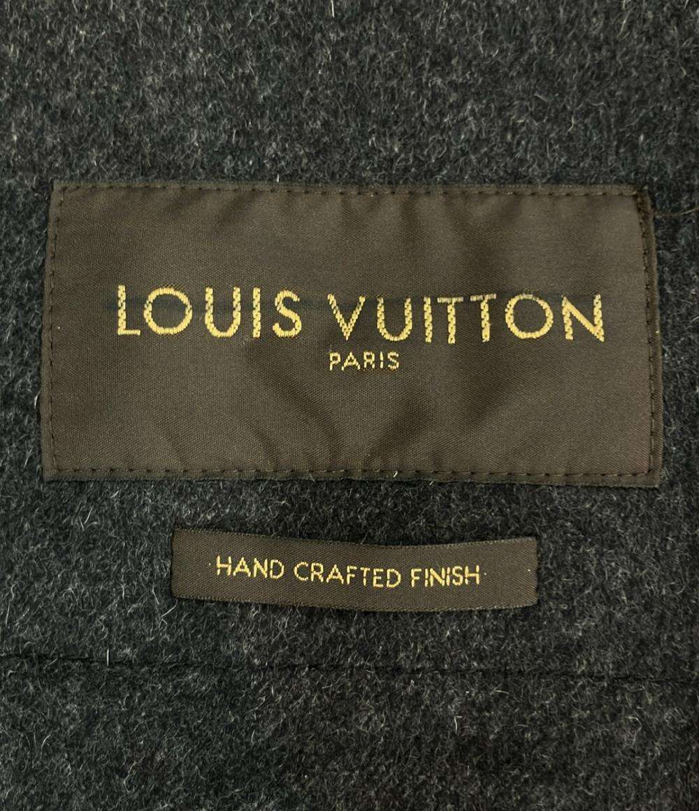 LOUIS VUITTON チェスターコート ブラック メンズ SIZE 44 (S) ルイ・ヴィトン