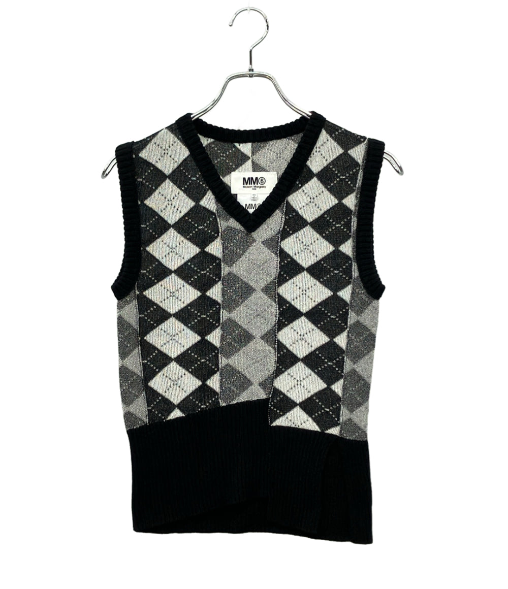 美品 MM6 Maison Margiela ニットベスト レディース SIZE XS エムエムシックス メゾン マルジェラ