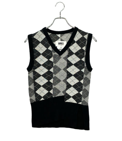 美品 MM6 Maison Margiela ニットベスト レディース SIZE XS エムエムシックス メゾン マルジェラ