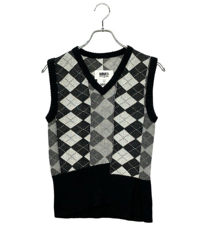 美品 MM6 Maison Margiela ニットベスト レディース SIZE XS エムエムシックス メゾン マルジェラ