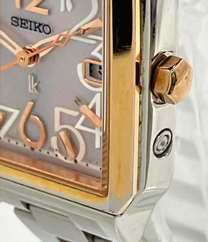 セイコー 腕時計 lk ルキア ソーラー 1B22-0AP0 レディース SEIKO