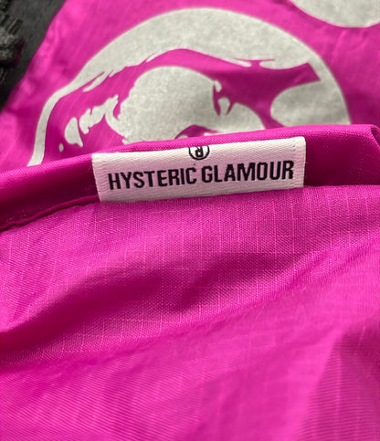 HYSTERIC GLAMOUR ショルダーバッグ 肩掛け  ミニボストン CHILL OUT ロゴ レディース ヒステリックグラマー