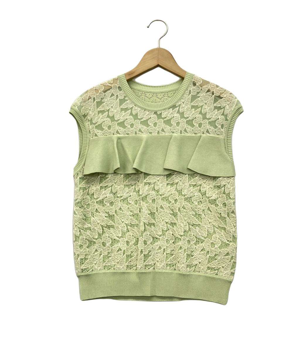 美品 グレースコンチネンタル ノースリーブニット レディース SIZE 36 (XS) GRACE CONTINENTAL