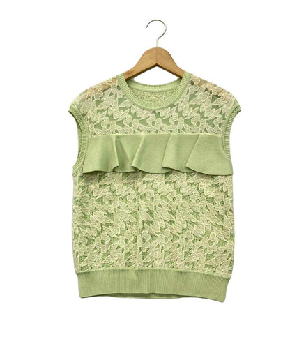 美品 グレースコンチネンタル ノースリーブニット レディース SIZE 36 (XS) GRACE CONTINENTAL