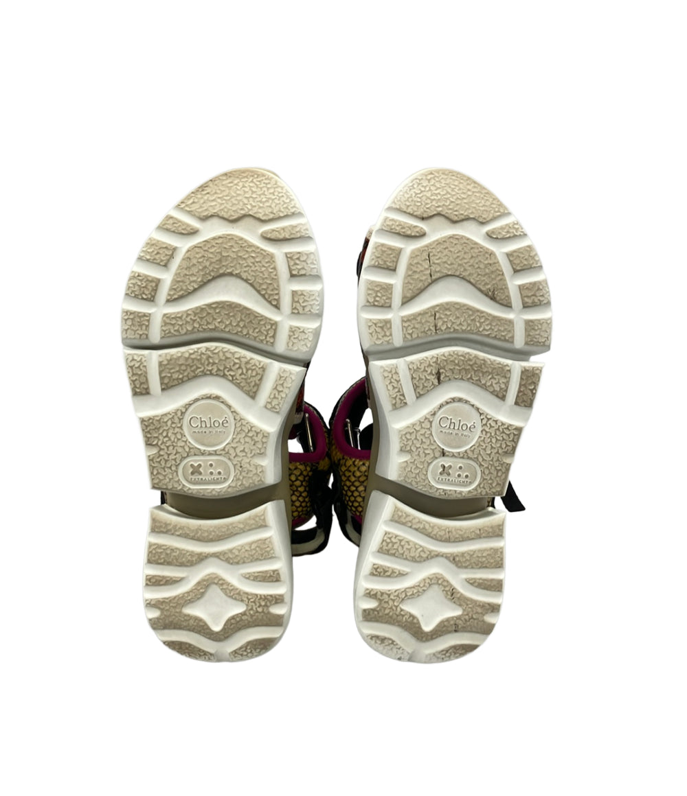 Chloe スポーツサンダル パイソン柄 レディース SIZE 36 (23cm) クロエ
