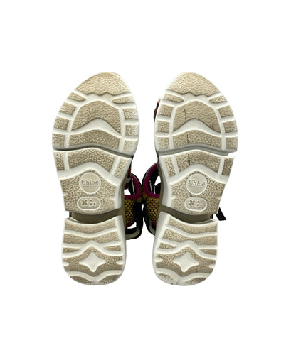 Chloe スポーツサンダル パイソン柄 レディース SIZE 36 (23cm) クロエ