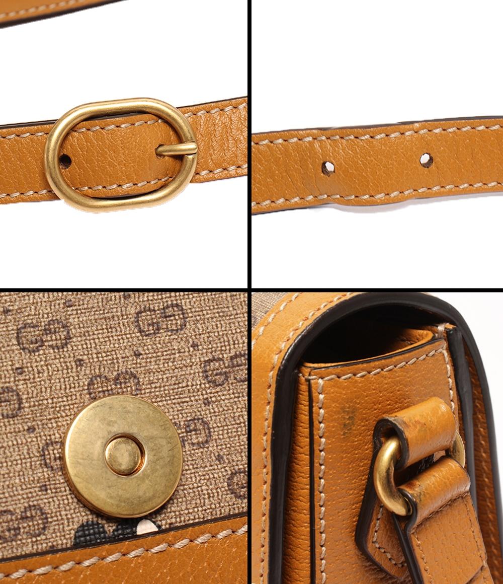 グッチ ショルダーバッグ 斜め掛け ミッキーマウス Disneyコラボ GGｽﾌﾟﾘｰﾑ 602694 498879 レディース GUCCI