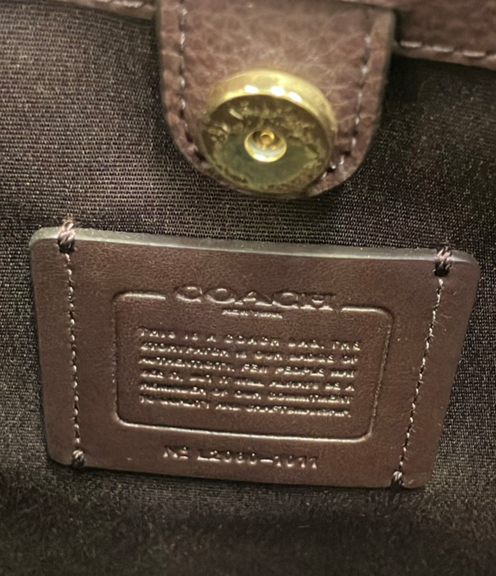 美品 COACH 2way ショルダーバッグ 肩掛け 斜め掛け 1011 レディース コーチ