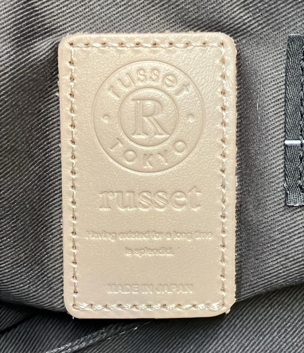 美品 russet ハンドバッグ ショルダーバッグ 2WAY 斜め掛け THE CLOUDS NYLON レディース ラシット