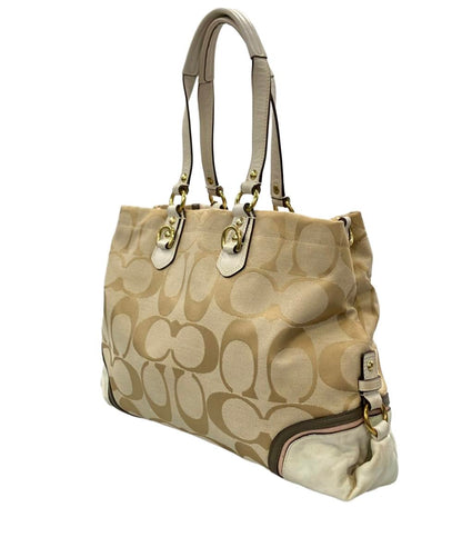 COACH トートバッグ ラージシグネチャー F17446 レディース コーチ