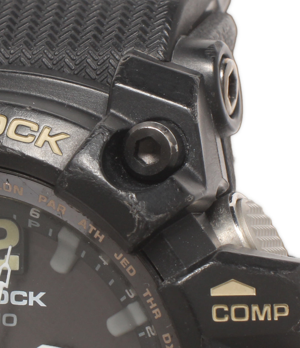 CASIO 腕時計 マッドマスター MUDMASTER G-SHOCK 電波ソーラー ソーラー ブラック GWG-1000 メンズ カシオ